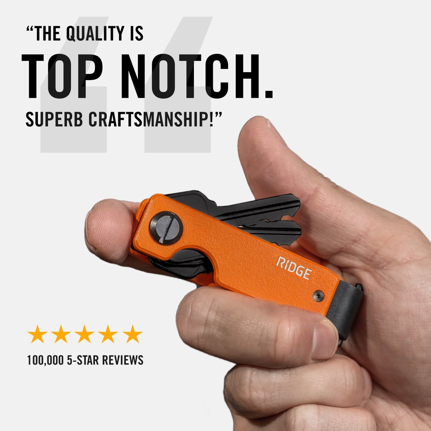 Ridge KeyCase - GT Silver