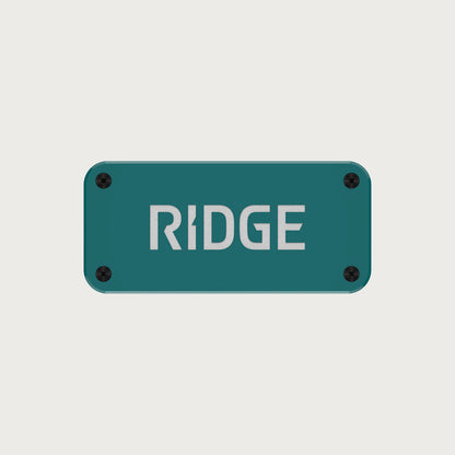 Ridge Logo Plate - Desert Pine