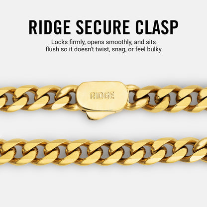 6mm Curb Bracelet - 18K Gold - Medium