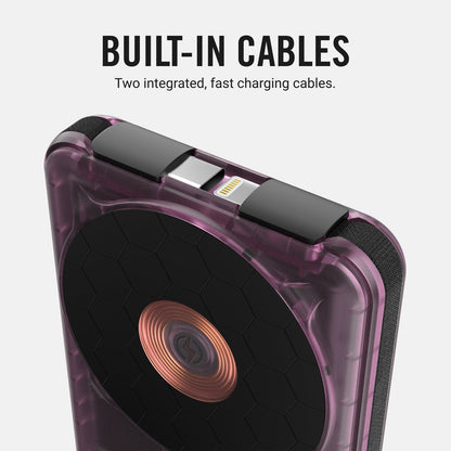 Ridge Power Bank - 10k mAh - Atomic Purple