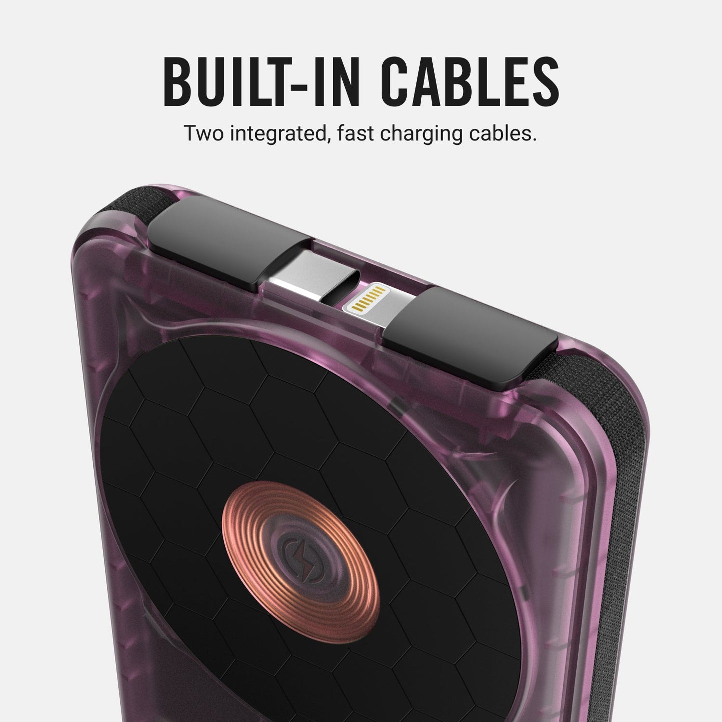 Ridge Power Bank - 10k mAh Bundle - Atomic Purple - 2-Pack