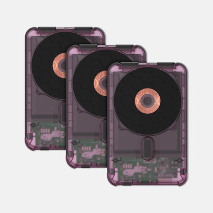 Ridge Power Bank - 10k mAh Bundle - Atomic Purple - 3-Pack