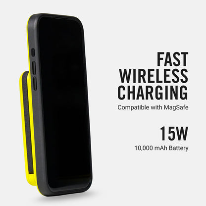 Ridge Power Bank - 10k mAh - Hyper Lime
