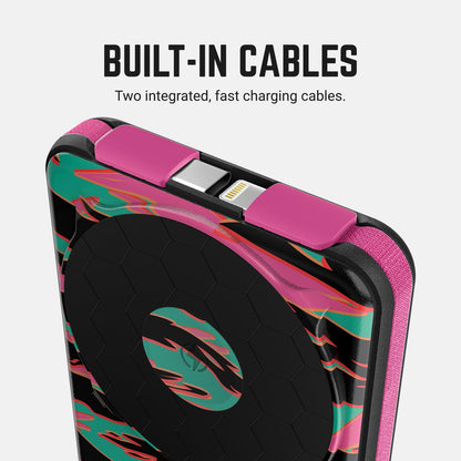 Ridge Power Bank - 10k mAh - Neon Tiger