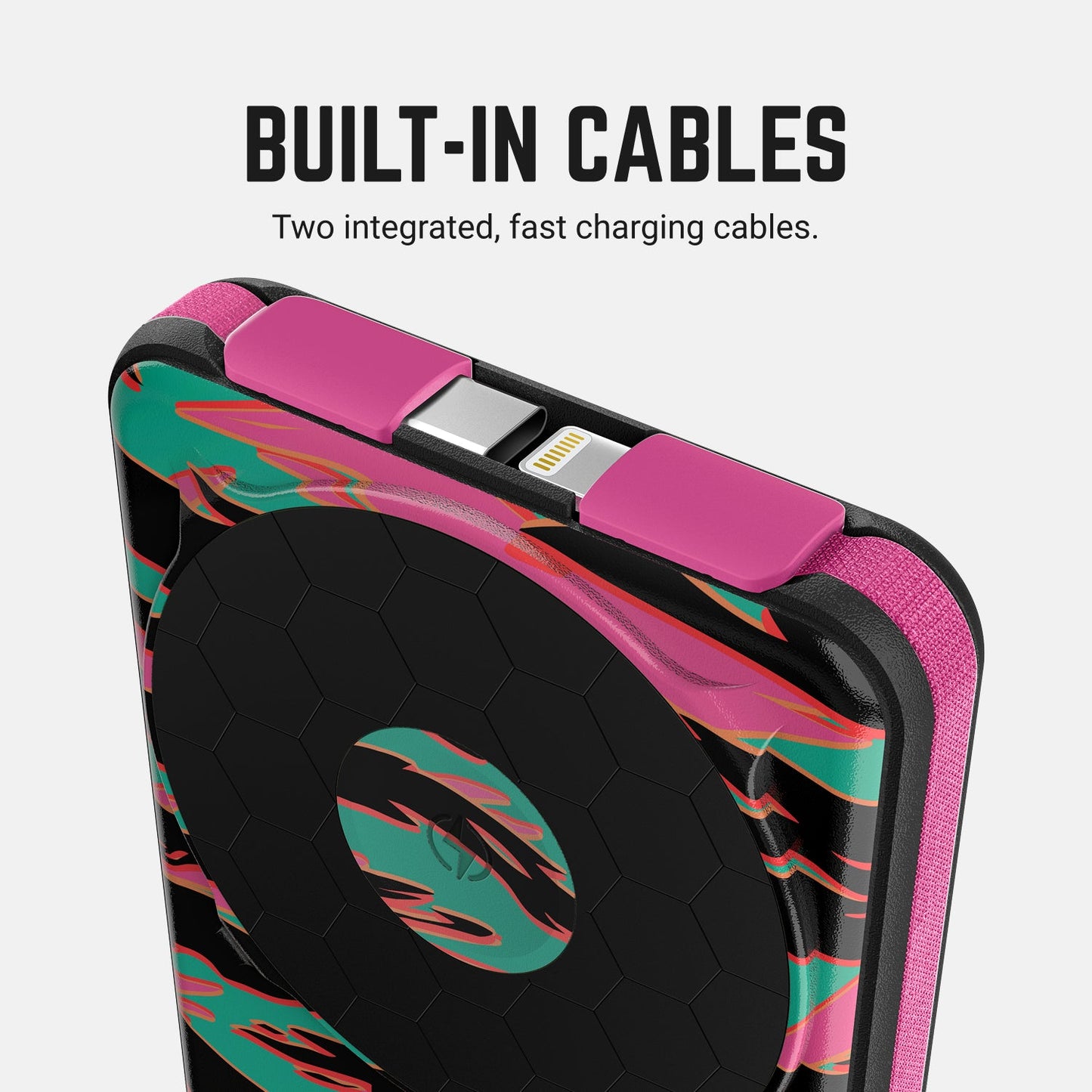 Ridge Power Bank - 10k mAh Bundle - Neon Tiger - 2-Pack