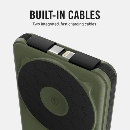 Ridge Power Bank - 10k mAh Bundle - Matte Olive - 3-Pack