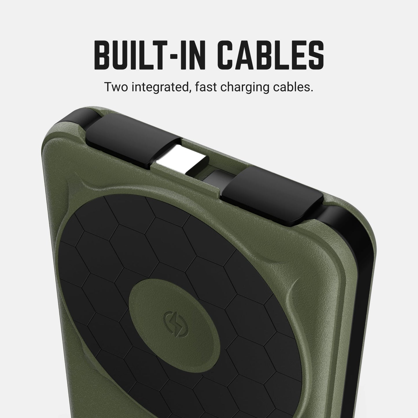 Ridge Power Bank - 10k mAh Bundle - Matte Olive - 2-Pack