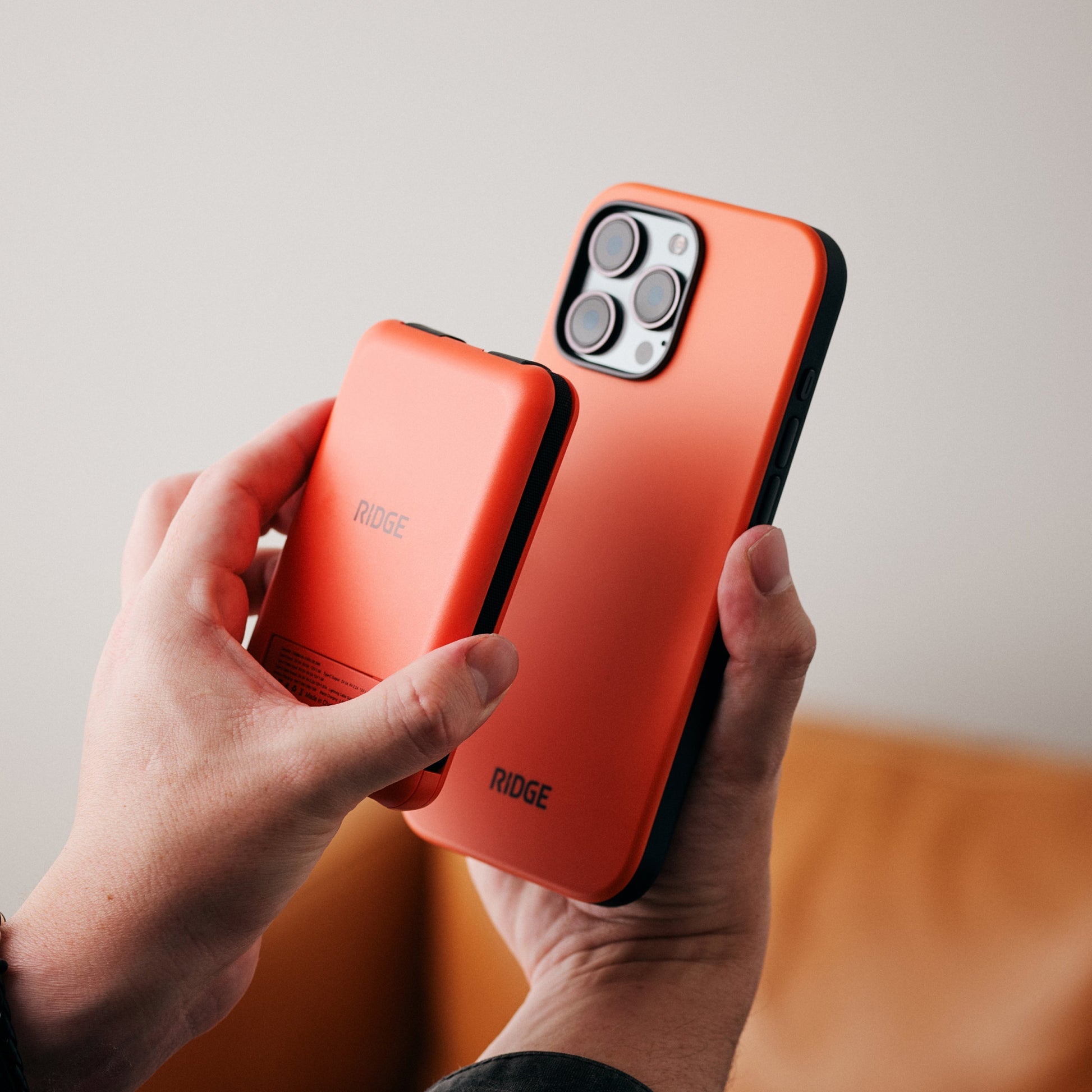 Everyday Charging Kit - iPhone 16 - Basecamp Orange