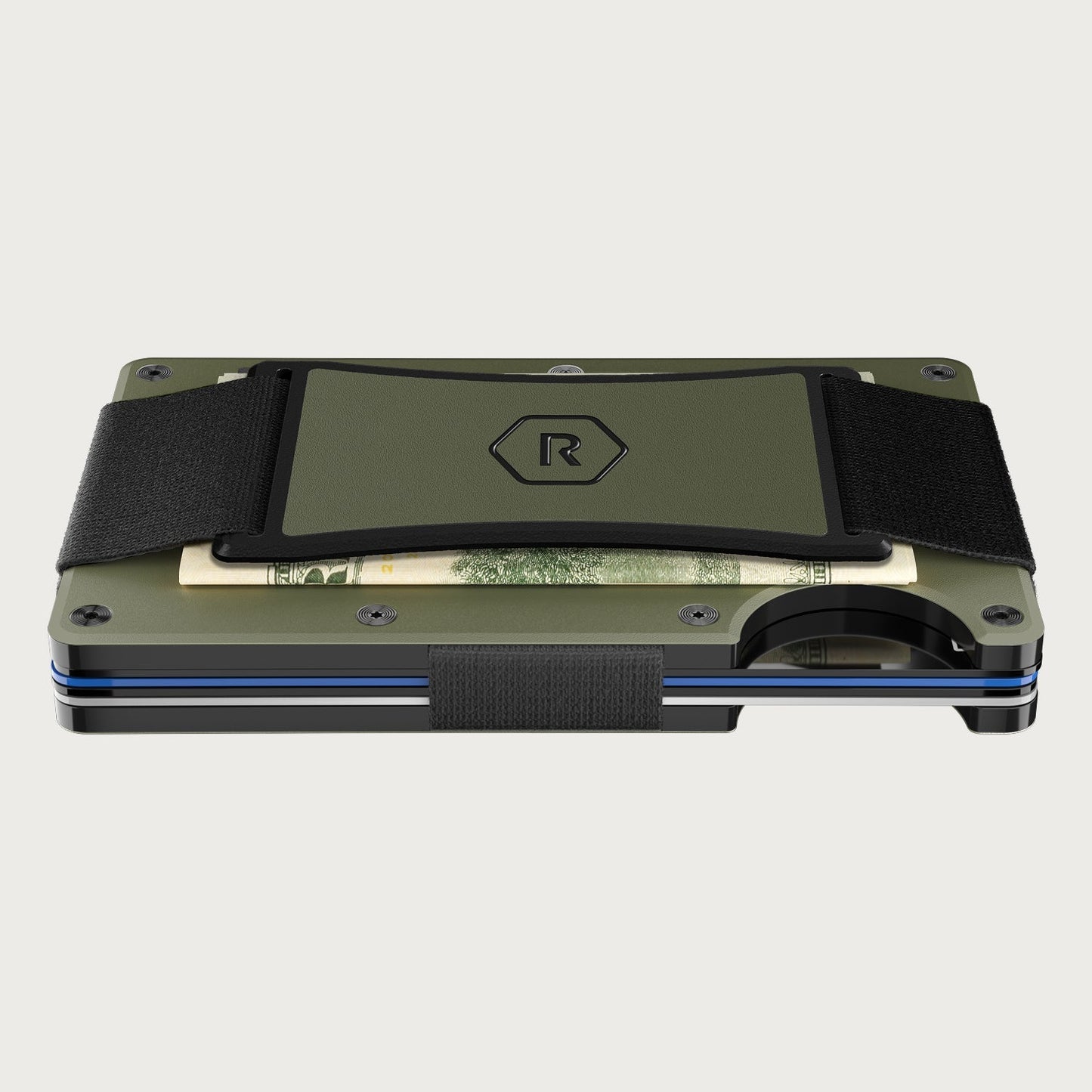Ridge Wallet - Matte Olive