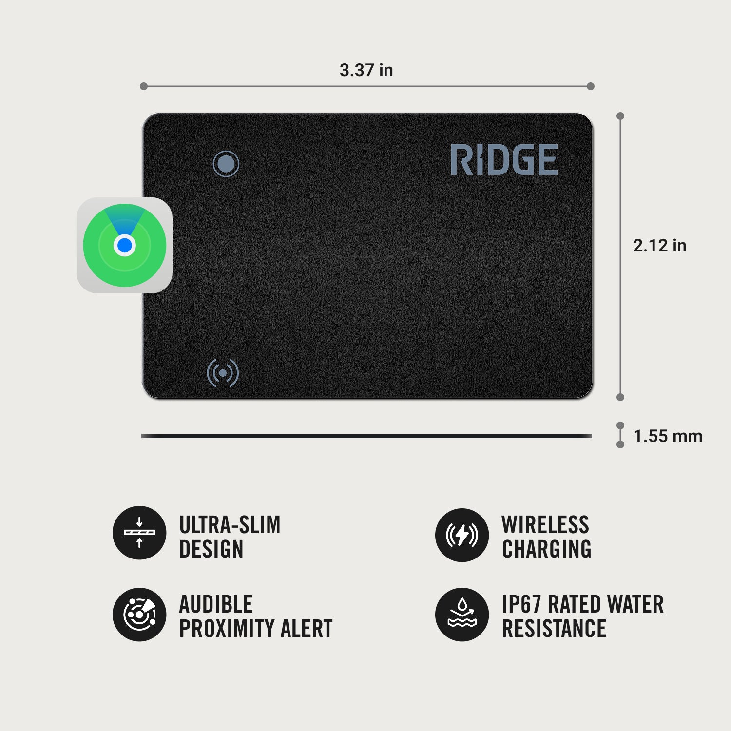 Ridge - Tracker Card (2-Pack)