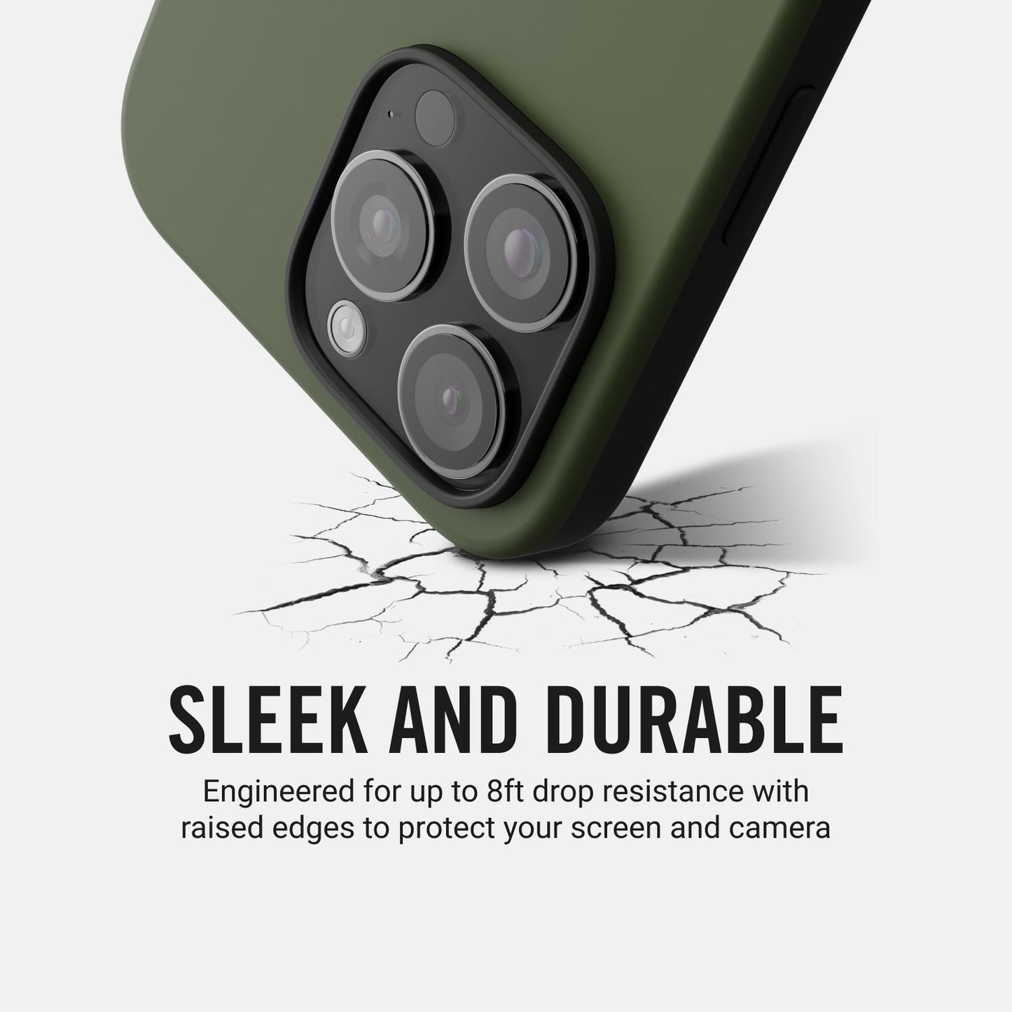 Everyday Charging Kit - iPhone 16 - Matte Olive