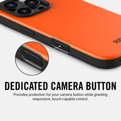 Ridge Phone Case - Basecamp Orange - iPhone 16 Pro